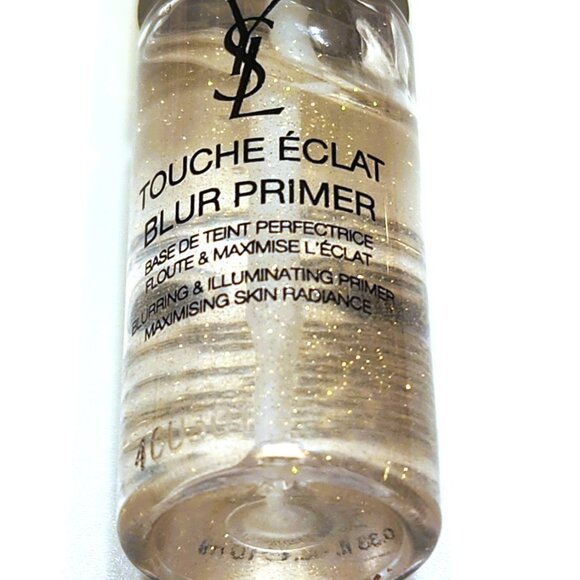 YSL Yves Saint Laurent Blur Primer Gold Base Touché Eclat .33 oz 10 ml New - Picture 3 of 8